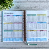 Breezy Palms Daily Teacher Planner 2025