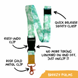 Breezy Palms Lanyard