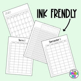 2025-2026 Customizable Weekly Printable Planner - DIGITAL DOWNLOAD