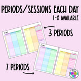 2025-2026 Customizable Weekly Printable Planner - DIGITAL DOWNLOAD