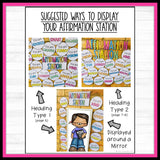 Affirmation Station Classroom Display 'You are...' - DIGITAL DOWNLOAD
