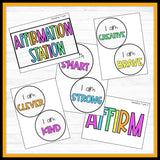 Affirmation Station Classroom Display 'I am...' - DIGITAL DOWNLOAD