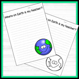 'Where is my Teacher?' Creative Writing Template - DIGITAL DOWNLOAD