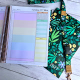 2027 Teacher Planner Essentials Bundle showing Daily Teacher Planner layout, Assessment & Record Book and teacher lanyard