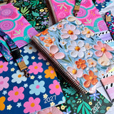 Mix-and-match 2027 Teacher Planner Essentials Bundle with colourful teacher planners, Assessment & Record Books and teacher lanyards