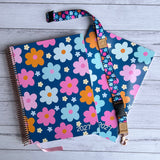 2027 Teacher Planner Essentials Bundle with Retro Daisies planner, Assessment & Record Book and teacher lanyard