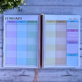 2027 Australian Weekly Teacher Planner showing the full-colour weekly layout with Saturday and Sunday planning sections