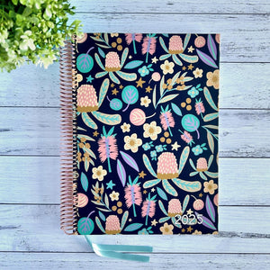 Floral Banksia Daily Teacher Planner 2025