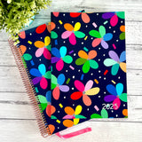 Assessment and Record Book - Rainbow Flowers Design