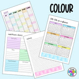 2025-2026 Customizable Weekly Printable Planner - DIGITAL DOWNLOAD