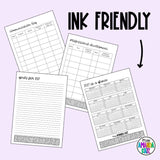 2026 DAILY Printable Planner - DIGITAL DOWNLOAD