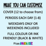 2026 DAILY Printable Planner - DIGITAL DOWNLOAD