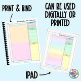 2026 DAILY Printable Planner - DIGITAL DOWNLOAD