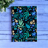 Teacher Assessment Book - Leaves and Blooms Design | Spiral Bound
