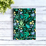 Spiral Assessment Book - Leaves and Blooms Design