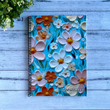 Teacher Assessment Book - Petals Design | Spiral Bound