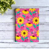 Spiral Assessment Book - Sweet Sunflower Design