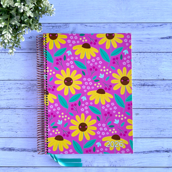 Sweet Sunflower Weekly Teacher Planner 2026 PREORDER