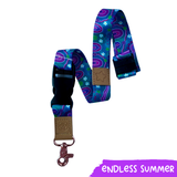 Miss Amanda Kate Endless Summer Teacher Lanyard with safety release clasp and rose gold clip