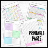 Printable 2024 Teacher Planner with Weekends Included - DIGITAL DOWNLOAD