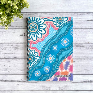 Spiral Assessment Book - To The Skies Design
