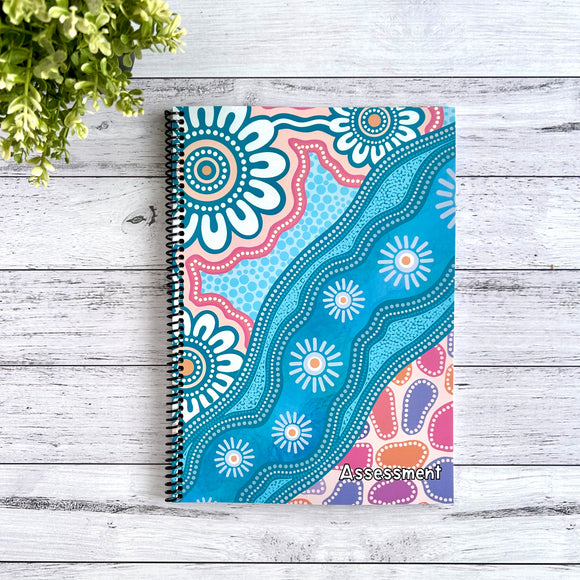 Spiral Assessment Book - To The Skies Design