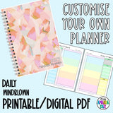 2025 Windblown DAILY Printable Planner - DIGITAL DOWNLOAD