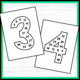 Bulletin Board Numbers (with multiples in them) - DIGITAL DOWNLOAD